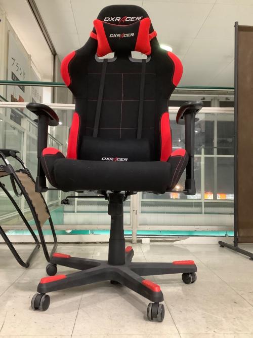 DX RACER (デラックス レーサー) ゲーミングチェア ブラック×レッド