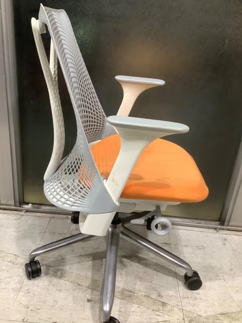 Herman Miller (ハーマンミラー) セイルチェア AS1YA23HA-0905  オレンジ×グレー