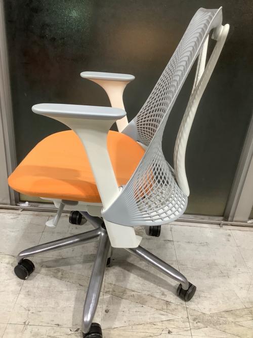 Herman Miller (ハーマンミラー) セイルチェア AS1YA23HA-0905  オレンジ×グレー