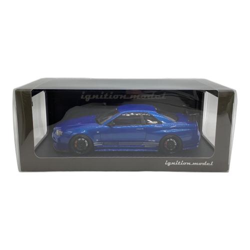 ignition model (イグニッションモデル) 1/18 TOP SECRET 34GT-R (BNR34) (ブルーメタリック) [IG3641] ダイキャストカー