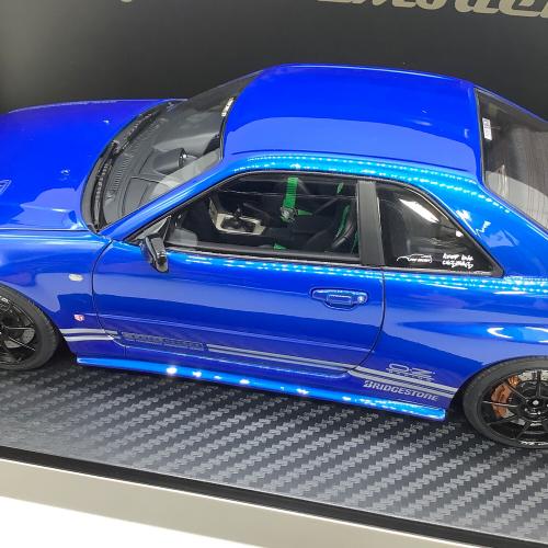 ignition model (イグニッションモデル) 1/18 TOP SECRET 34GT-R (BNR34) (ブルーメタリック) [IG3641] ダイキャストカー