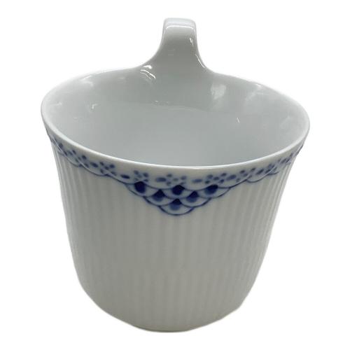 ROYAL COPENHAGEN (ロイヤル・コペンハーゲン) カップ&ソーサー ホワイト×ブルー プリンセス