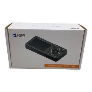 SANWA SUPPLY (サンワサプライ) ビデオキャプチャー 400-MEDI045 未使用品 （開封済）