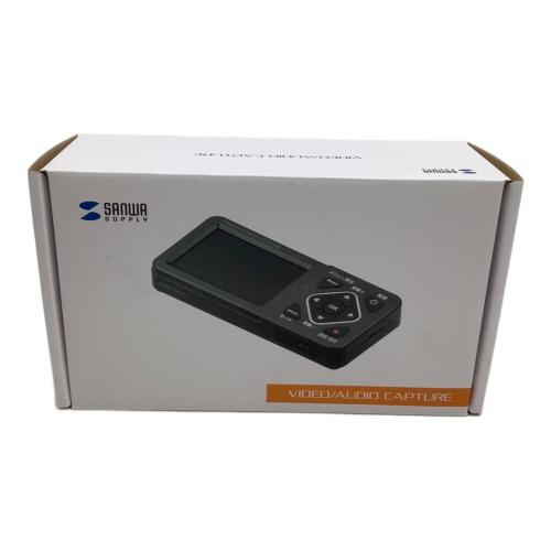 SANWA SUPPLY (サンワサプライ) ビデオキャプチャー 400-MEDI045 未使用品 （開封済）