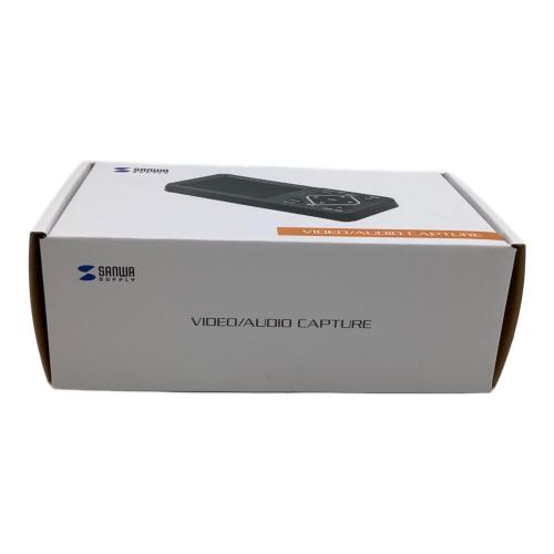 SANWA SUPPLY (サンワサプライ) ビデオキャプチャー 400-MEDI045 未使用品 （開封済）