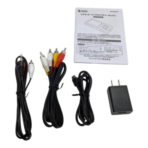 SANWA SUPPLY (サンワサプライ) ビデオキャプチャー 400-MEDI045 未使用品 （開封済）