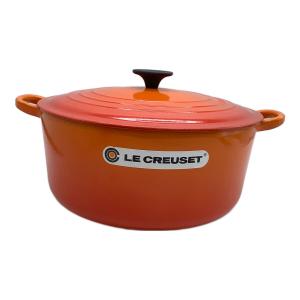 LE CREUSET (ルクルーゼ) 両手鍋 30cm チェリーレッド ココット・ロンド