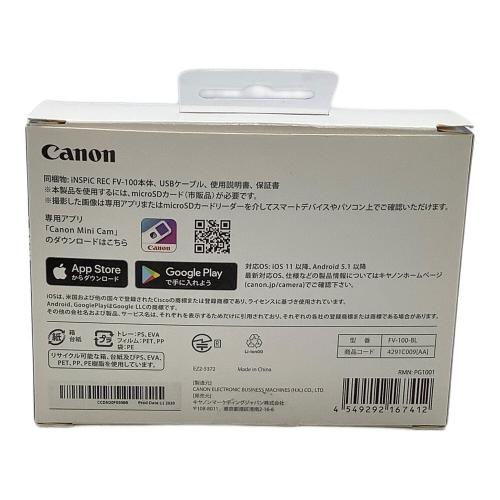 CANON (キャノン) アソビカメラ iNSPiC REC FV-100