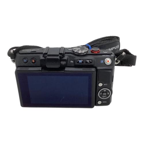 OLYMPUS (オリンパス) ミラーレス一眼カメラ ダブルズームキット E-PL6 キズ有