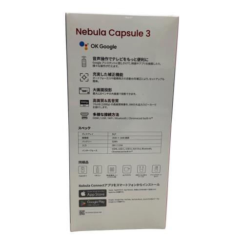 ANKER(アンカー) モバイルプロジェクター D2425N11 2024年製 パネルサイズ：0.23インチ