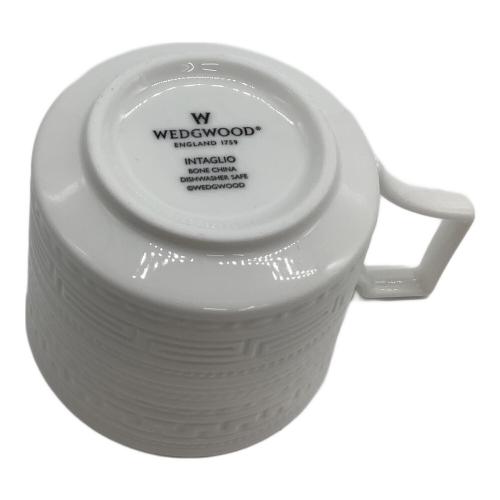 Wedgwood (ウェッジウッド) カップ&ソーサー インタグリオ 2Pセット