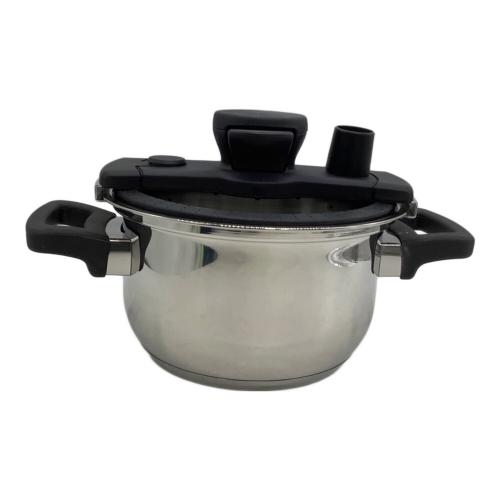 MEYER (マイヤー) 両手鍋 18cm 2.5L クイッカークッキング ブラック