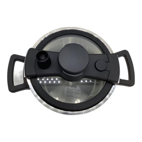 MEYER (マイヤー) 両手鍋 18cm 2.5L クイッカークッキング ブラック