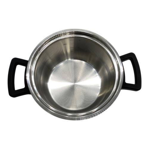 MEYER (マイヤー) 両手鍋 18cm 2.5L クイッカークッキング ブラック