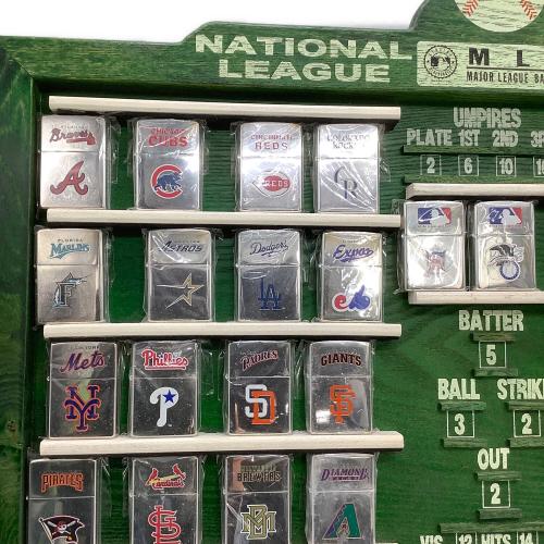 MLBコラボライターセット 木製ケース付 32Pセット