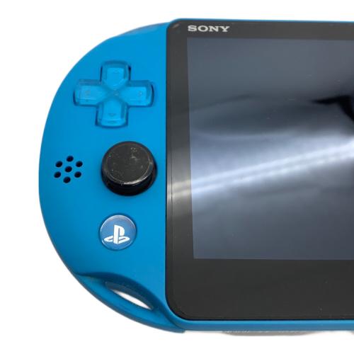 SONY (ソニー) PSVITA PCH-2000[PSVITA] アクアブルー