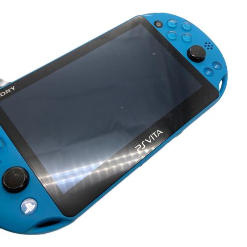 SONY (ソニー) PSVITA PCH-2000[PSVITA] アクアブルー