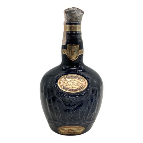 CHIVAS BROTHERS (シーバスブラザーズ) ROYAL SALUTE スコッチウィスキー 21年 ブルー 700ml