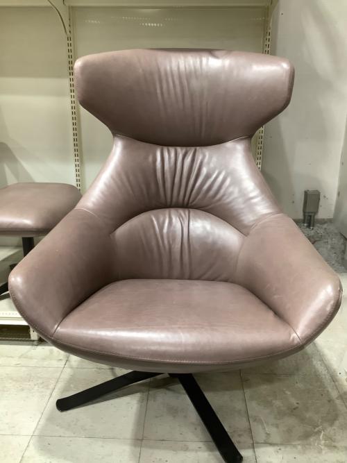 BoConcept (ボーコンセプト) リクライニングチェアー グレー Porto