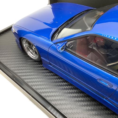 TK.company (ティーケーカンパニー) 1/18 NISSAN 1/18スケールミニカー イグニッションモデル VERTEX S13 Silvia Blue Metallic　