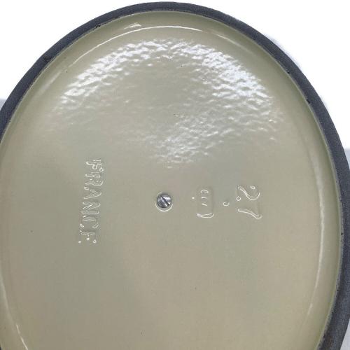 LE CREUSET (ルクルーゼ) 鍋 SIZE 27cm カリビアンブルー ココット・オーバル