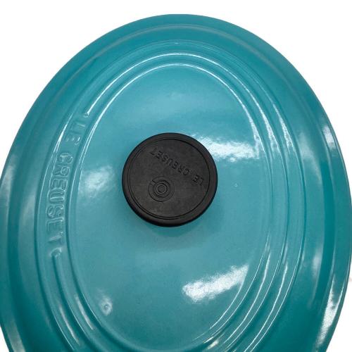 LE CREUSET (ルクルーゼ) 鍋 SIZE 27cm カリビアンブルー ココット・オーバル