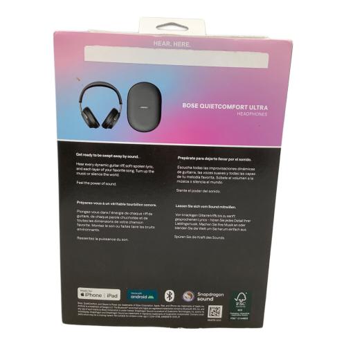 BOSE (ボーズ) ワイヤレスヘッドホン QuietComfort Ultra Headphones 440108 S/N 084617M40926289AE