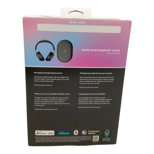 BOSE (ボーズ) ワイヤレスヘッドホン QuietComfort Ultra Headphones 440108 S/N 084617M40926289AE