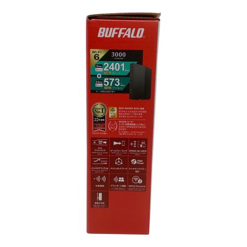 BUFFALO (バッファロー) WIFIルーター WSR-3000AX4P-BK