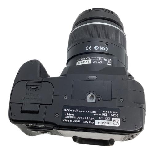 SONY (ソニー) 一眼レフカメラ DSLR-A200 充電器有