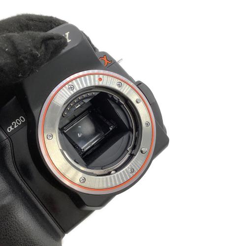 SONY (ソニー) 一眼レフカメラ DSLR-A200 充電器有