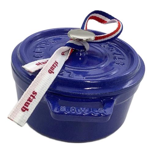 Staub (ストウブ) ココット ラウンド ブルー