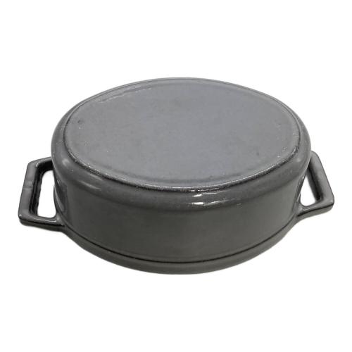 Staub (ストウブ) ピコココット オーバル グレー/]11cm