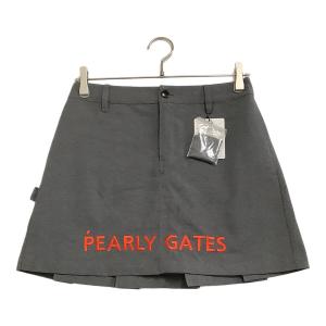 PEARLY GATES (パーリーゲイツ) ゴルフウェア(スカート) 055-9234010 レディース SIZE 0 グレー
