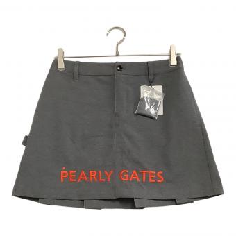 PEARLY GATES (パーリーゲイツ) ゴルフウェア(スカート) 055-9234010 レディース SIZE 0 グレー