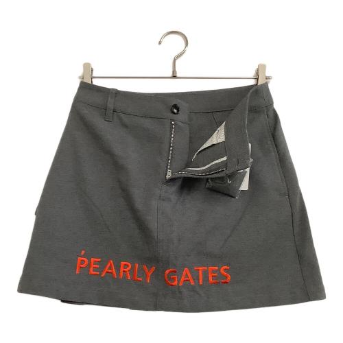 PEARLY GATES (パーリーゲイツ) ゴルフウェア(スカート) 055-9234010 レディース SIZE 0 グレー