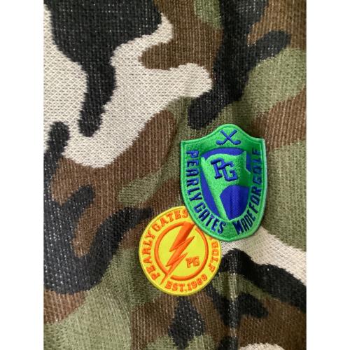 PEARLY GATES (パーリーゲイツ) アウター ゴルフウェア(トップス) 055-0172016 レディース SIZE 0 カーキ×アイボリー