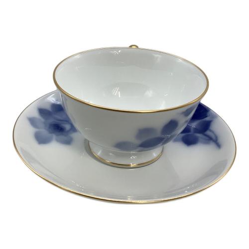 大倉陶園 (オオクラトウエン) カップ&ソーサー ブルーローズ(8011)