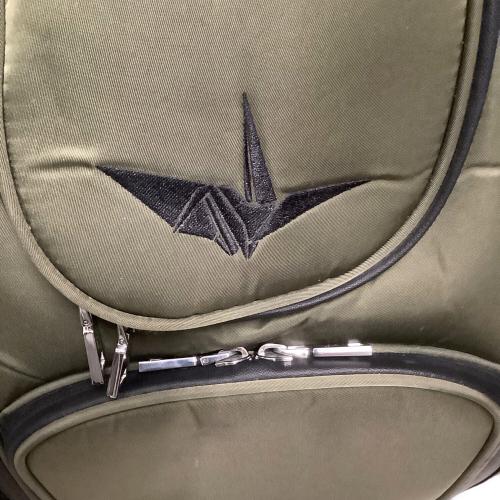 1piu1uguale3 (ウノピュウノウグァーレトレ) キャディバッグ  カーキ