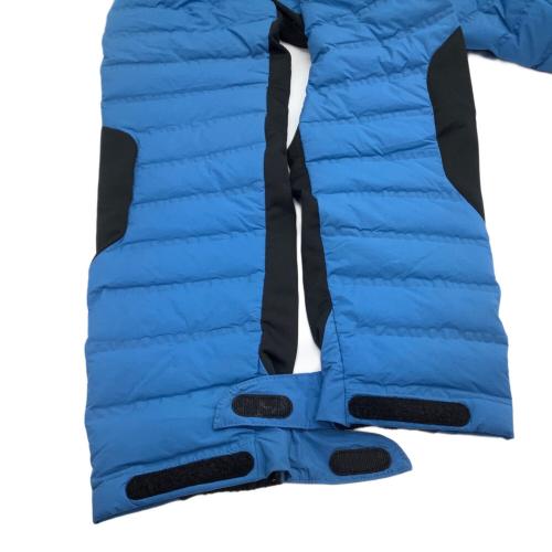 DESCENTE GOLF (デサントゴルフ) ダウンジャケット ゴルフウェア(トップス) メンズ SIZE M ブルー×ブラック