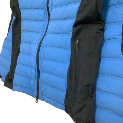 DESCENTE GOLF (デサントゴルフ) ダウンジャケット ゴルフウェア(トップス) メンズ SIZE M ブルー×ブラック