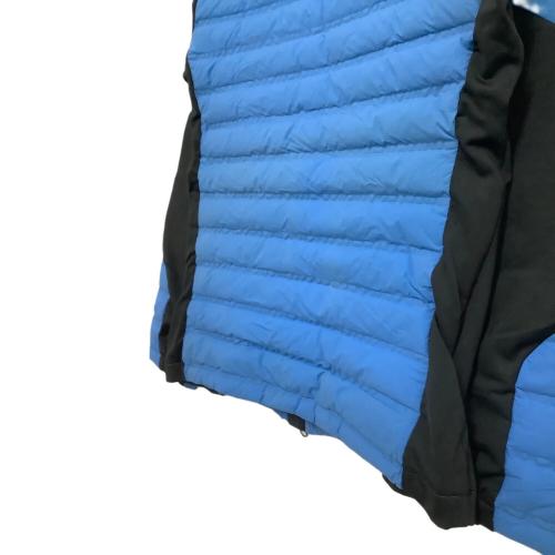 DESCENTE GOLF (デサントゴルフ) ダウンジャケット ゴルフウェア(トップス) メンズ SIZE M ブルー×ブラック