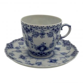 ROYAL COPENHAGEN (ロイヤル・コペンハーゲン) カップ&ソーサー ブルーフルーテッド・フルレース