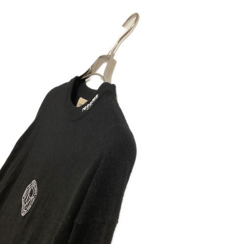 renoma (レノマ) ゴルフウェア(トップス) RG4406-019 HIGH GAUGE CREW NECK KNIT メンズ SIZE L ブラック