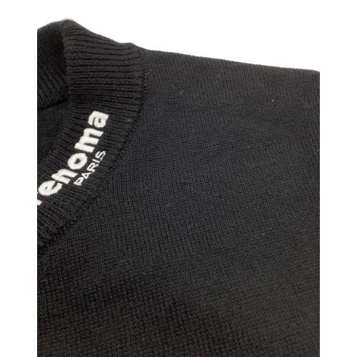 renoma (レノマ) ゴルフウェア(トップス) RG4406-019 HIGH GAUGE CREW NECK KNIT メンズ SIZE L ブラック