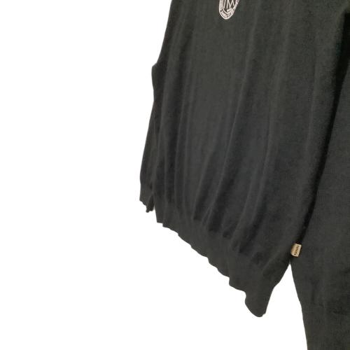 renoma (レノマ) ゴルフウェア(トップス) RG4406-019 HIGH GAUGE CREW NECK KNIT メンズ SIZE L ブラック