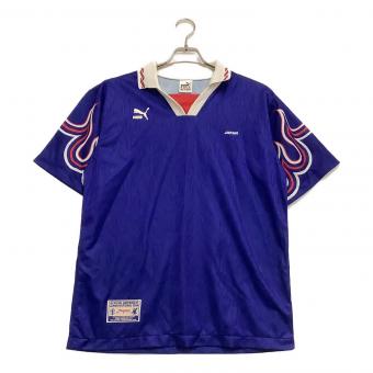 PUMA (プーマ) ゲームシャツ PXA-JPN1T ※ワッペン無 サッカー日本代表1996 メンズ SIZE O ブルー