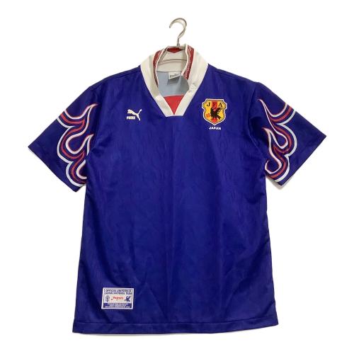 PUMA (プーマ) ゲームシャツ サッカー日本代表1996 メンズ SIZE O ブルー