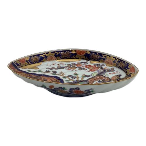 有田焼 (アリタヤキ) 盛皿 染錦松竹梅鳳凰文