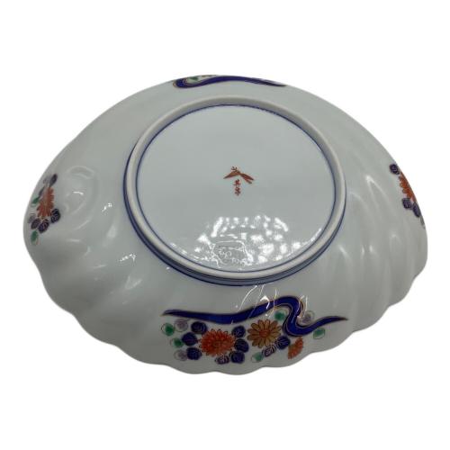 有田焼 (アリタヤキ) 盛皿 染錦松竹梅鳳凰文